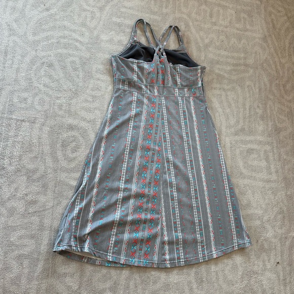 Women’s Gray Patterned Marmot Taryn Dress - Size M - Picture 2 of 4